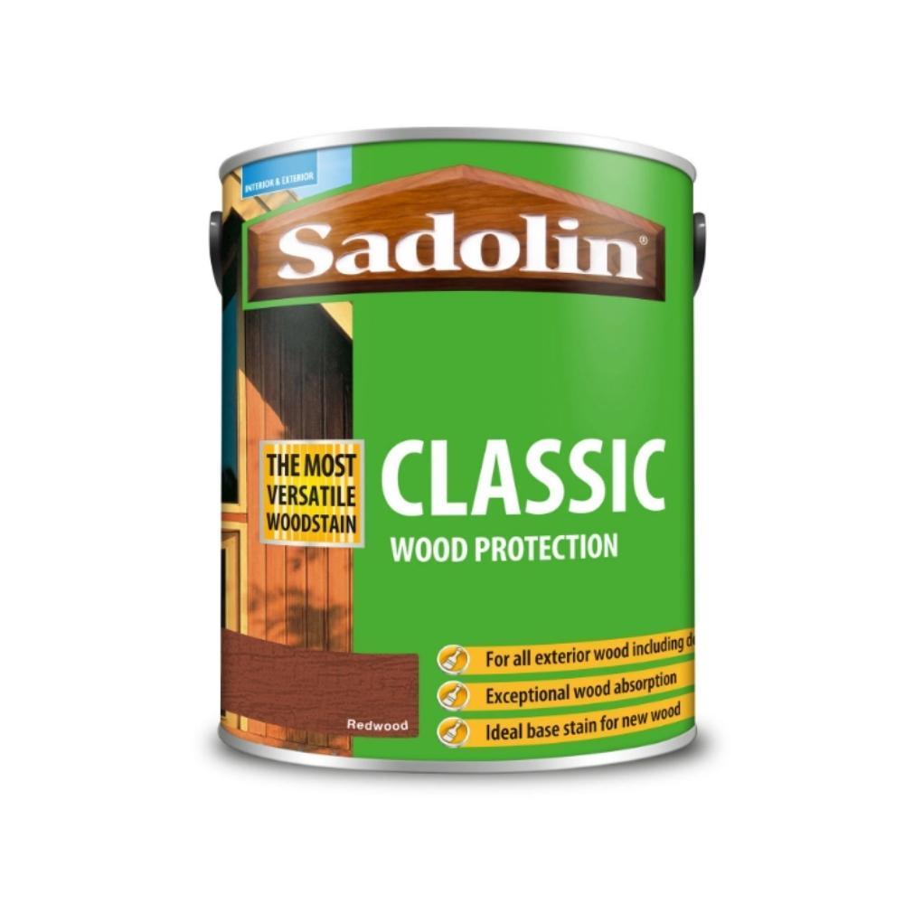 Sadolin Classic All-Purpose Woodstain Redwood | 2.5L - Choice Stores