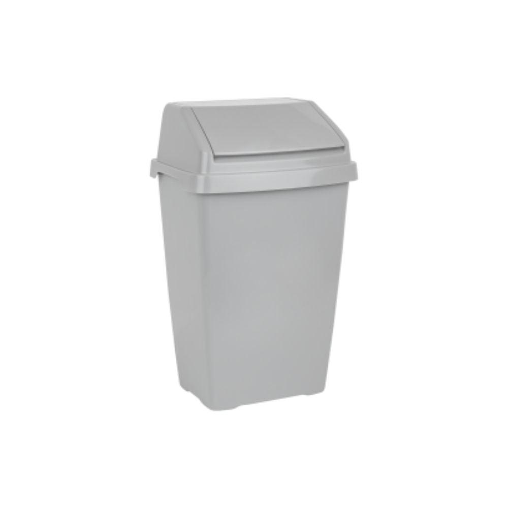 Signature Lift Top Bin In Grey | 25L - Choice Stores