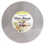 Silver Cake Board 30cm | 1 Pack - Choice Stores