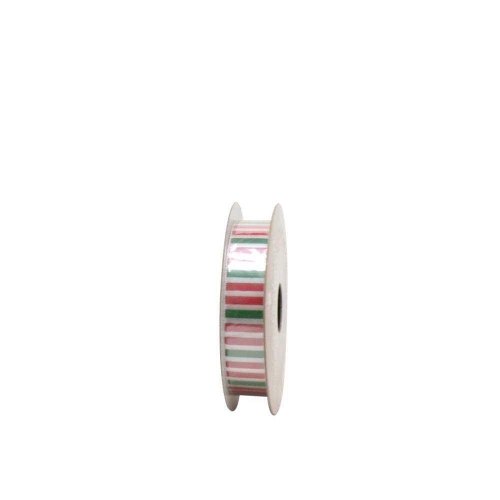 Stripped Festive Ribbon | 2.7 m - Choice Stores