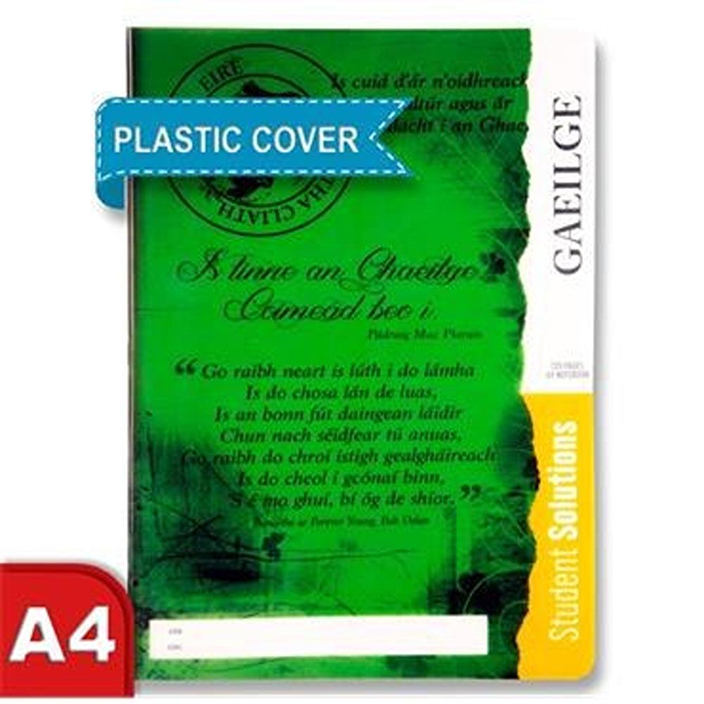 Student Solutions A4 Durable Cover Manuscript Book Irish | 120 Page - Choice Stores