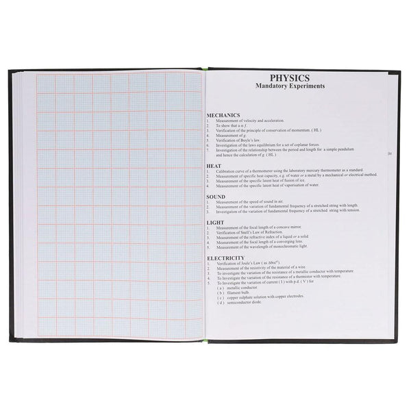 Student Solutions A4 Hardcover Scientific Note Book | 128 Page - Choice Stores