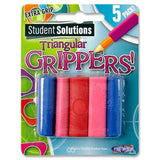 Student Solutions Triangular Shaped Grippers for Increased Control | Pack of 5 - Choice Stores
