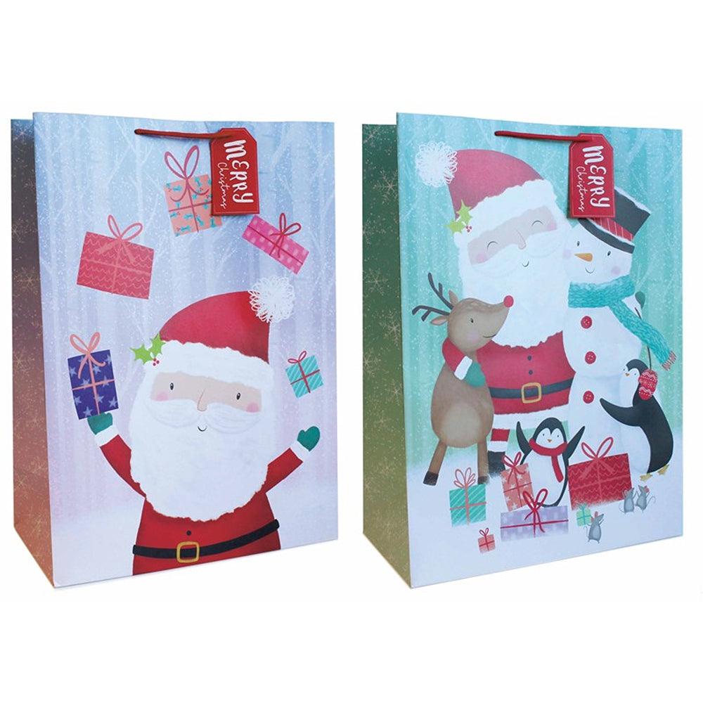 Tallon Cute Santa Gift Bag | Jumbo - Choice Stores