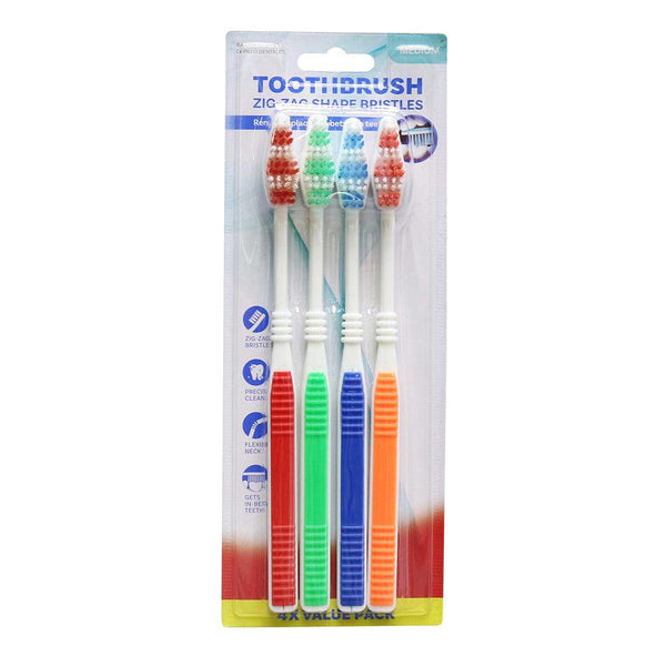 UBL Adult Toothbrush With Flexi Handle | Pack of 4 - Choice Stores