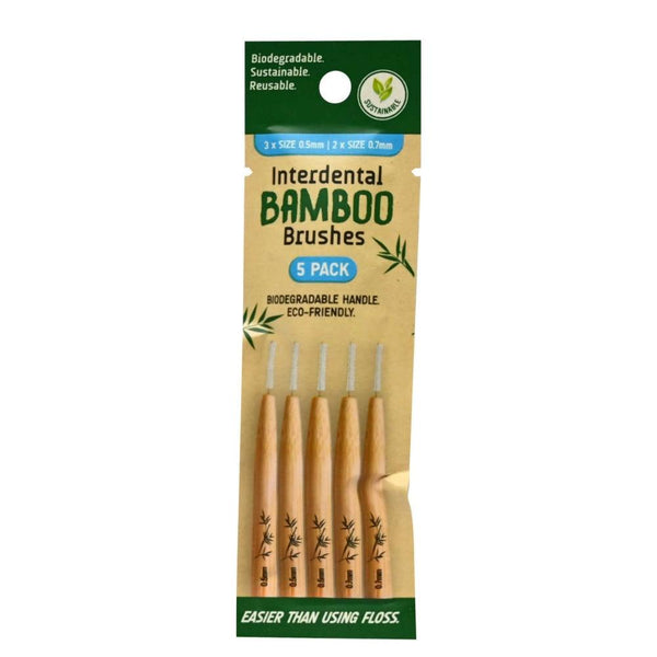 UBL Bamboo Interdental Brushes | Pack of 5 - Choice Stores