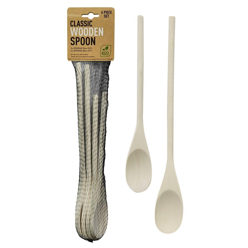 UBL Classic Wooden Spoon | 4 Piece Set - Choice Stores