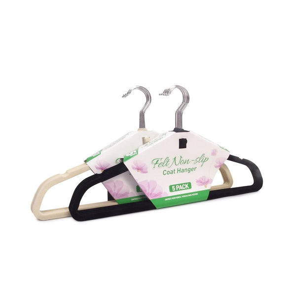 UBL Felt Non Slip Coat Hanger | pack of 5 - Choice Stores