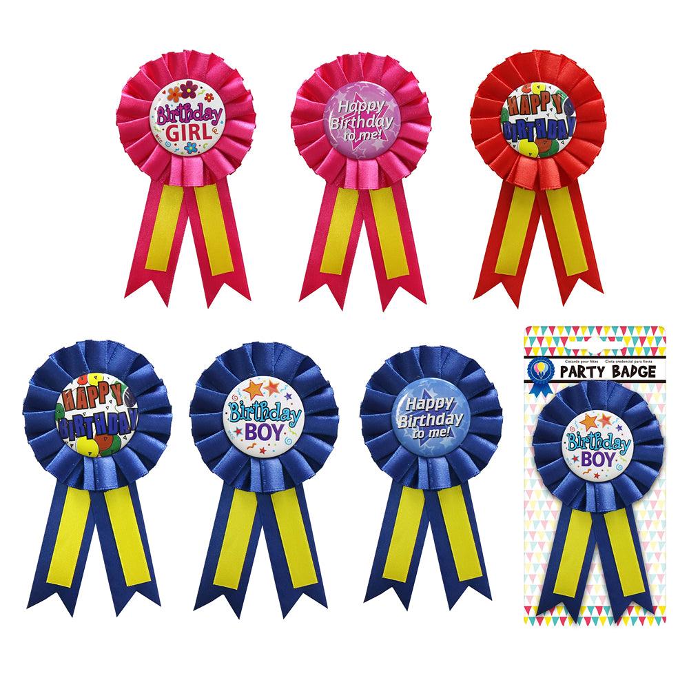UBL Happy Birthday Party Badge | 7 Assorted - Choice Stores