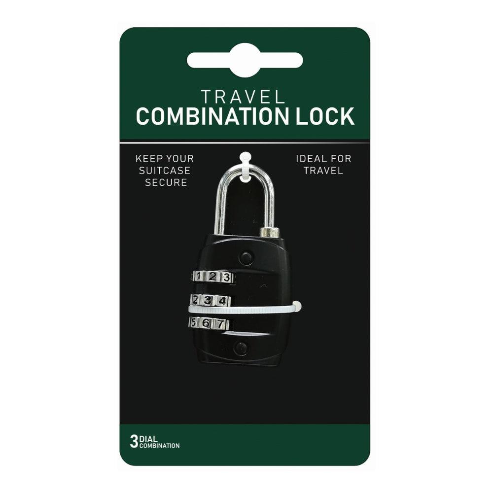 UBL Luggage Combination Lock | Black - Choice Stores