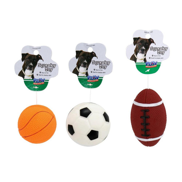 UBL Pet Squeaky Sports Ball - Choice Stores