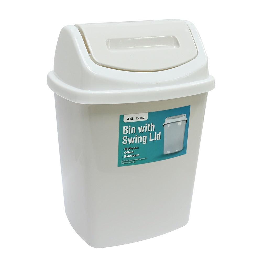 UBL Swing Bin White & Grey | 4.5L - Choice Stores