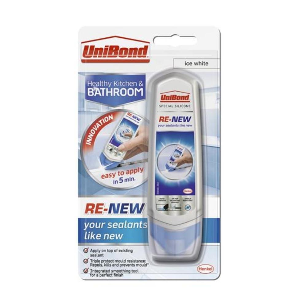 Unibond Re-New Silicone Sealant White | 130g - Choice Stores