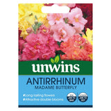 Unwins Antirrhinum Madame Butterfly Seeds - Choice Stores