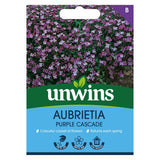 Unwins Beautiful Blooms Aubrietia Purple Cascade Seeds - Choice Stores