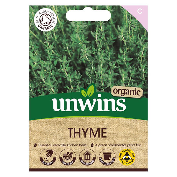 Unwins Organic Thyme Seeds - Choice Stores