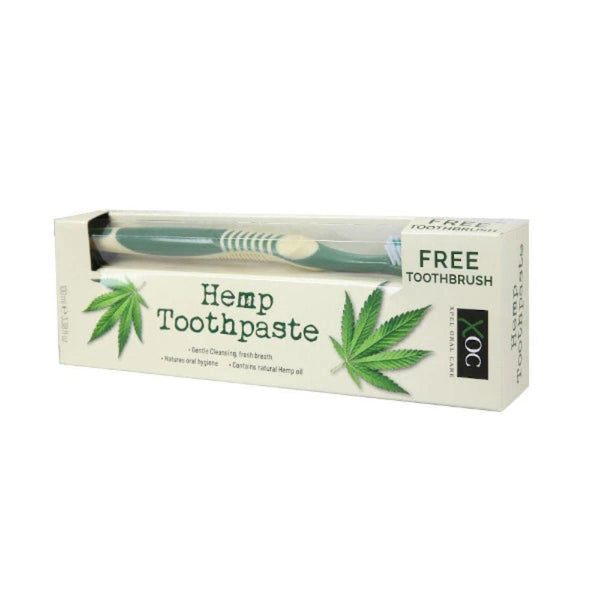 XOC Hemp Toothpaste & Toothbrush | 100ml - Choice Stores