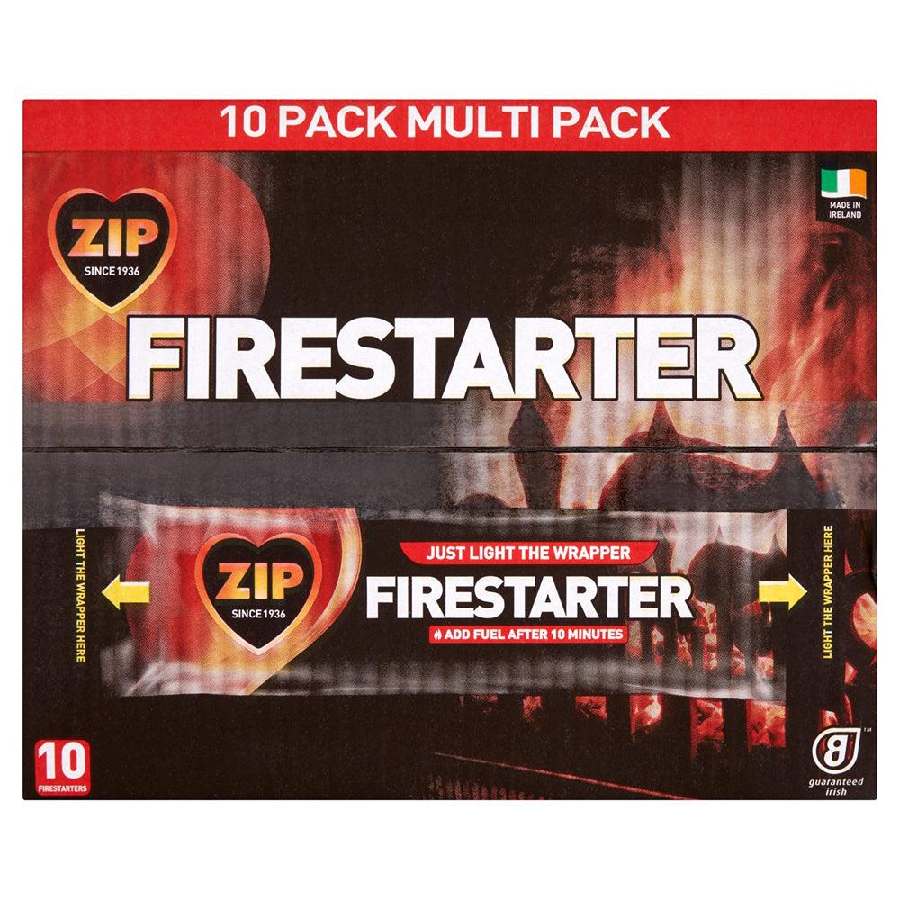 Zip Firestarter Firelogs | Pack of 10 - Choice Stores