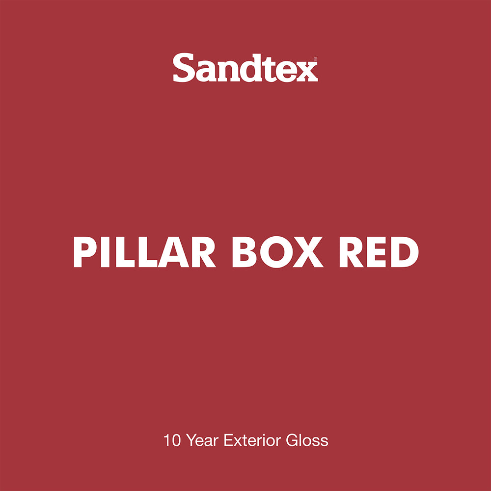 Small Tray Pillarbox Red
