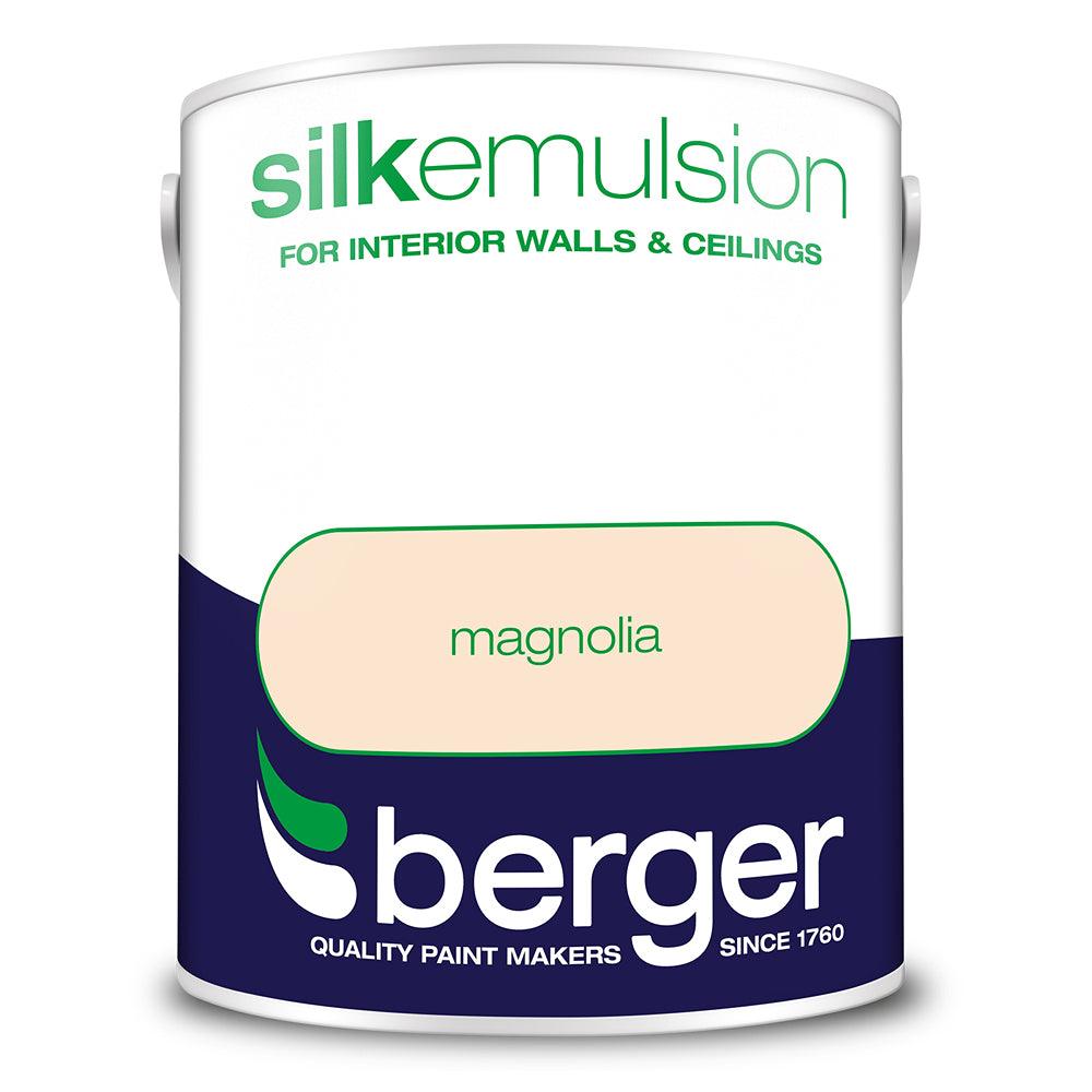 Berger Walls & Ceilings Silk Emulsion Paint | Magnolia - Choice Stores