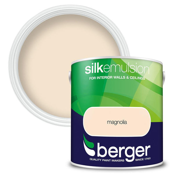 Berger Walls & Ceilings Silk Emulsion Paint | Magnolia - Choice Stores