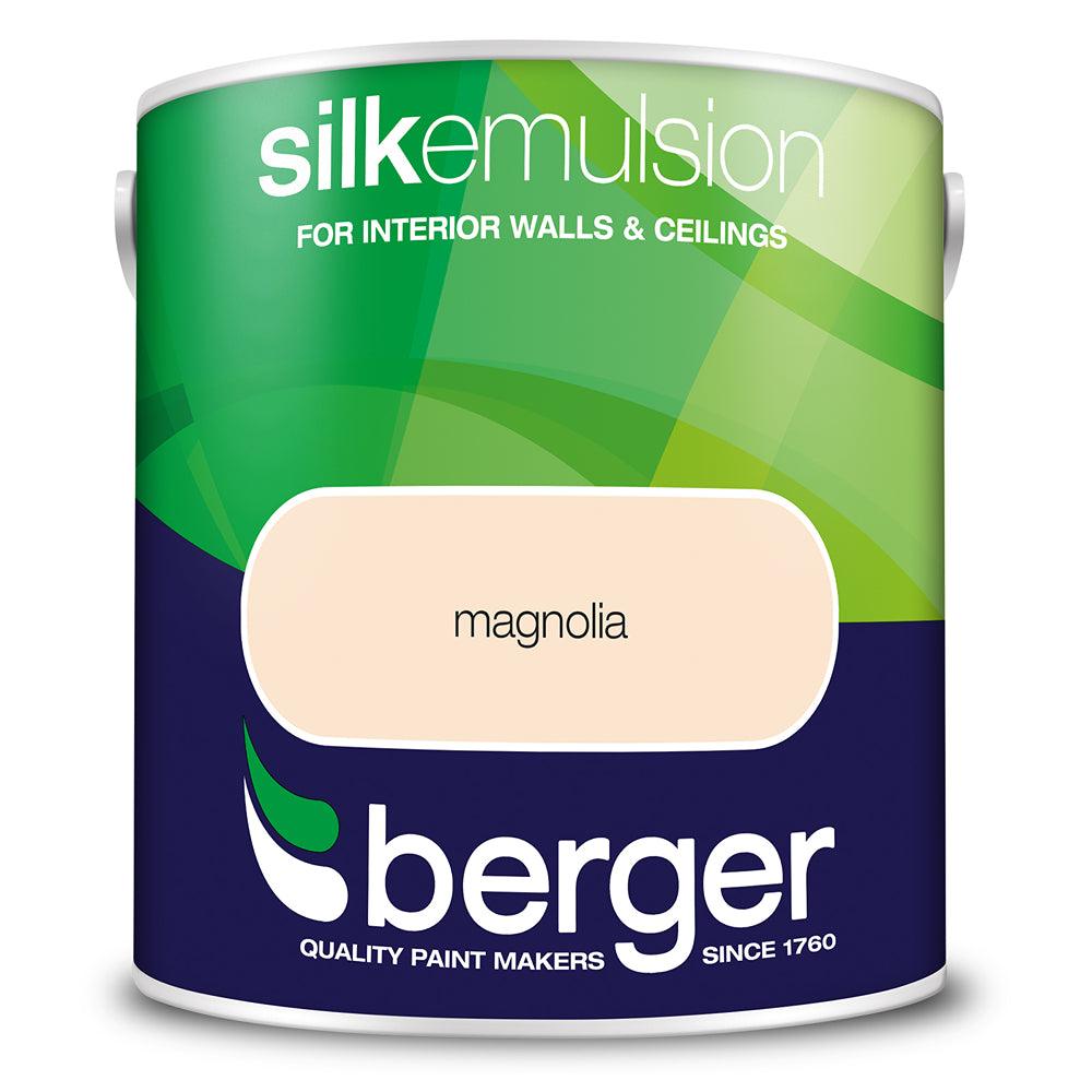 Berger Walls & Ceilings Silk Emulsion Paint | Magnolia - Choice Stores